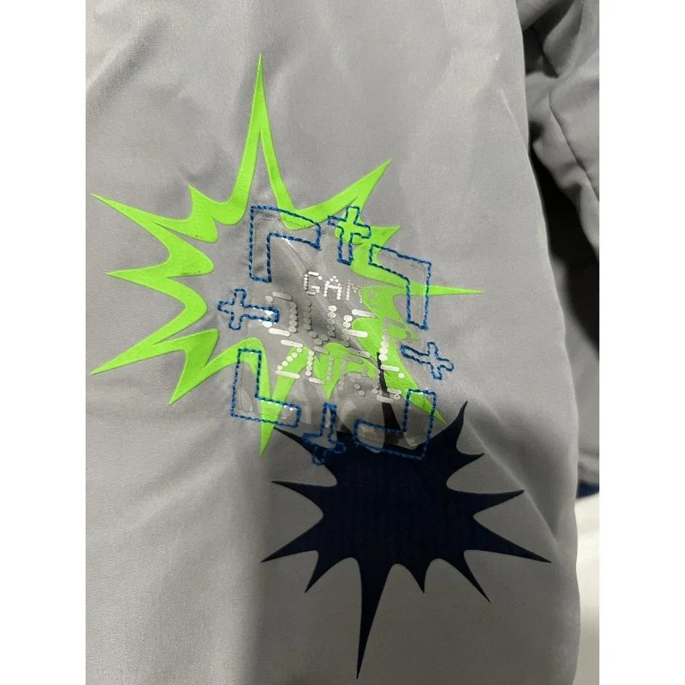 Disney‎ Pixar Toy Story Jacket Windbreaker Coat Buzz Woody Zurg Size Small (5/6)